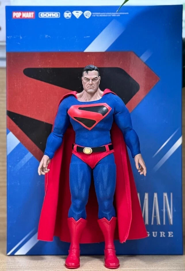 New POPMART GONG 1/12 Kingdom Come Superman Normal Ver. Action Figure 6”