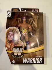 WWE Elite Legends Greatest Hits The Ultimate Warrior Figure W/ Purple WWF Title