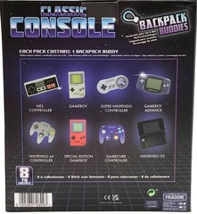 3x Backpack Bodies Classic Console & Game Controller Keychain Mystery Blind Bag