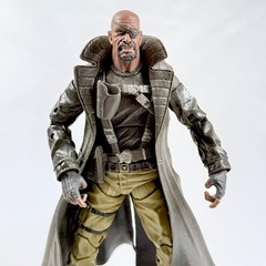 Marvel Legends Ultimate Nick Fury Figure w/ 3 weapons, Hasbro, 2008