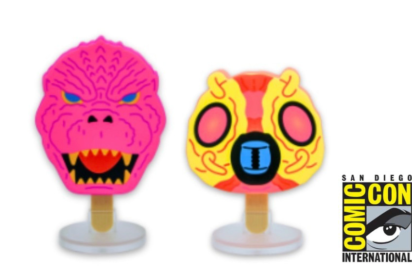 Blacklight Godzilla Popsicle Figure 2-Pack by Frozen Culture SDCC 2026 Presale