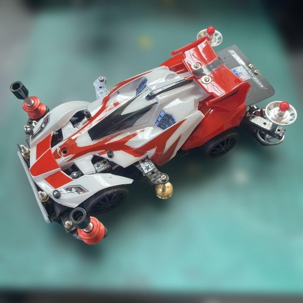 Tamiya Mini 4WD MS Flex Dual Ridge Hyper Dash PRO Motor Carbon Finished