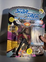 Playmates 1993 Star Trek The Next Generation Lieutenant Worf Action Figure