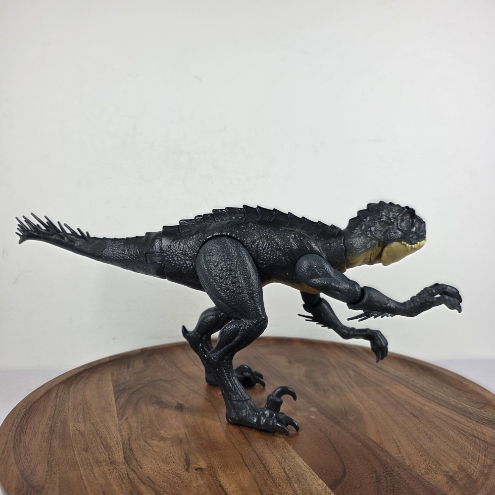 Mattel Jurassic World Slash N Battle Scorpios Rex Dinosaur Figure TESTED WORKING