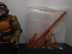 VTG 1991 Teenage Mutant Ninja Turtles Storage Shell Donatello *Near Complete* VG