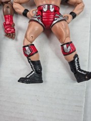 TNA ACTION FIGURE LOT Alpha Male Monty Brown Jeff Jarrett Marvel Impact Vintage