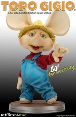 Topo Gigio Life Size Limited 1:1 Infinite Statue Sideshow Maria Perego License