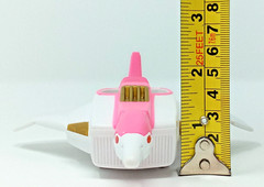 Power Rangers 1995 Pink & White Plane mighty morphin Saban