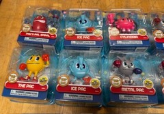 PAC MAN AND THE GHOSTLY ADVENTURES 12 FIGURES NEW SEALED FACTORY CASE BANDAI