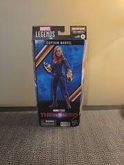 Marvel Legends Series, The Marvels, Captain Marvel, Build A Figure, Action…
