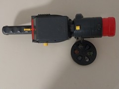 Vintage Real Ghostbusters Ghost Zapper Projector Gun Kenner + Disc