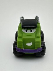 Hasbro 2008 Marvel Hulk little Chuck the Truck Car toy Cake topper -2.2In….90
