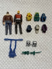 Vintage M.A.S.K. Action Figure And Parts Lot