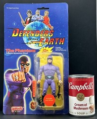 Vintage 1985 The Pantom Defenders of The Earth Galoob Action Figure 5100