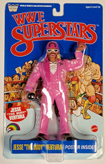 WWE Superstars Series 2 LJN Retro Jesse “The Body” Ventura Blue Card NEW