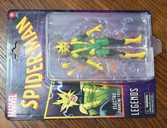 Marvel Legends Spider-Man Electro (Francine Frye) 6” Action Figure – New Sealed