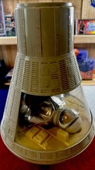 Vintage 1966. Hasbro G.I Joe Official space Capsule Authentic Space Suit USA