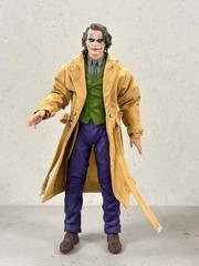 SU-MF-CON-D: Dark Yellow Custom Wired Trench Coat for McFarlane John Constantine