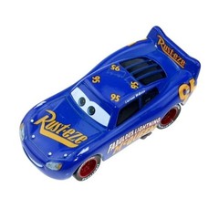 Set of 2 Disney Pixar Cars No.51 Fabulous Lighting McQueen Hauler Truck Toy Gift