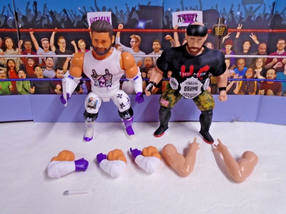 Bell to Bell Big Nick Gage & Matt Cardona GCW Death Match 2 pack Non Bloody