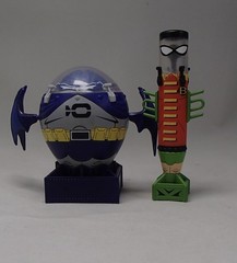 BATMAN & ROBIN Bomb Brain concept Art figure toy set SDCC Limited Ed /500 VHTF!