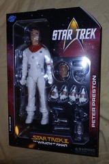 STAR TREK II THE WRATH OF KHAN PETER PRESTON 1/10 7″ FIGURE 008 NACELLE TOYS