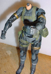Play Arts Kai Metal Gear Solid Peace Walker Snake Sneaking Suit Version NO HEAD