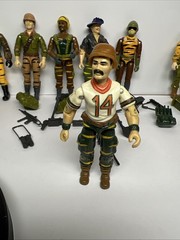 Gi Joe Tiger Force 1988 Lot Flint, Duke, Lifeline, Roadblock, Dusty, All 10