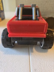 MACGYVER GLASSLITE Pick Up Fenix Truck (Red) Unused 1980s TV SERIES W/Acrylic