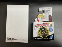 Brand New Hasbro Beyblade Black Sun Galaxy Pegasus GB145MS Rare Metal Masters
