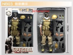 1:6 Soldier Model Counterterrorism Team SWATI2 “Movable Soldier Figure