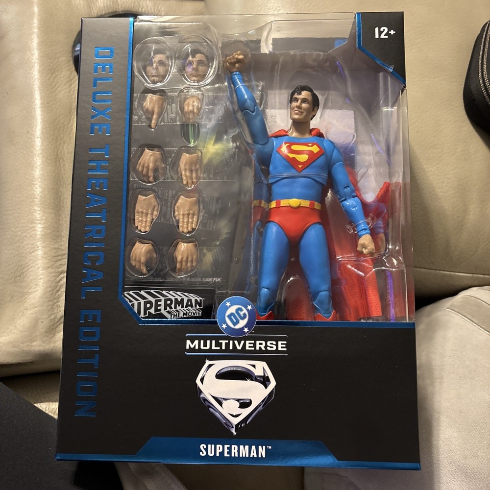 McFarlane Superman (The Movie 1978) Deluxe Theatrical Edition 7-in Figure (New)