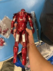 No Box Hot Toys MMS213 Iron Man 3 Mark XXXIII 33 Silver Centurion Used