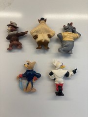 Kellogg’s 2″ PVC Figures 1991 Lot of 5 – Duck Tales – TaleSpin- Chip n Dale