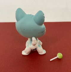 ❤ Littlest Pet Shop ❤ LPS #1563 – Authentic Dog – Blue Husky