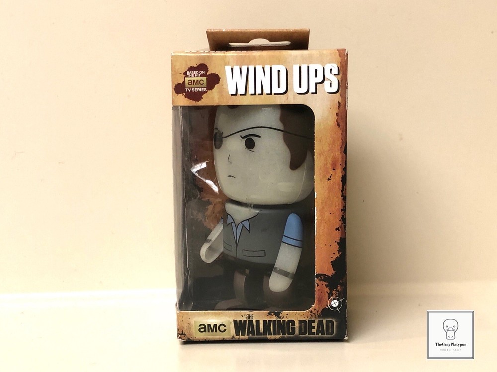 Sealed AMC’s The Walking Dead Wind Ups GOVERNOR Bulls I Toy 2014 New in Box!