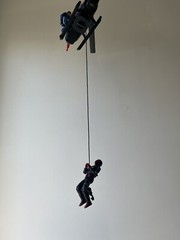 G.I Joe Cobra FANG Winch Add-On Helicopter 3D Printed Custom