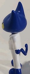 Pete The Blue Cat In Disco White suit 3” Tall Action Figure Toy Phat Mojo (T191)