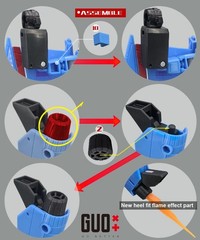 IN STOCK GO Better 3D DIY Filler Upgrade Kit For SS86 Thundercracker Accessories
