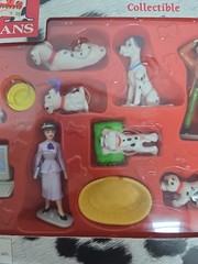 Disney 101 Dalmatians Roger, Anita, & Pups Action Figure Collectible Set (C5)