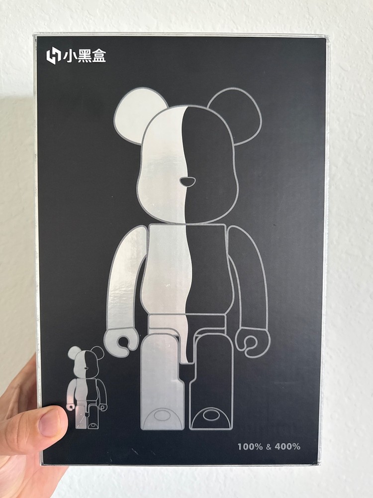 HeyBox Gaming 400% and 100% Medicom Bearbrick Set – RARE