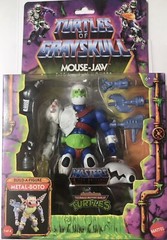 MOTU X TMNT Turtles Of Grayskull Mouse-Jaw With Mouser Baf Metal-Boto Target NEW