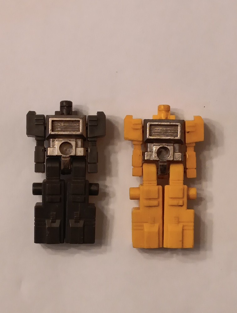 Vintage Takara Robotech Yellow And Gray Blockman 1984 Japan
