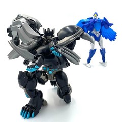 Transformers Beast Wars Alliance Blue Bolt Oversized Skywarp G1 Thundercracker