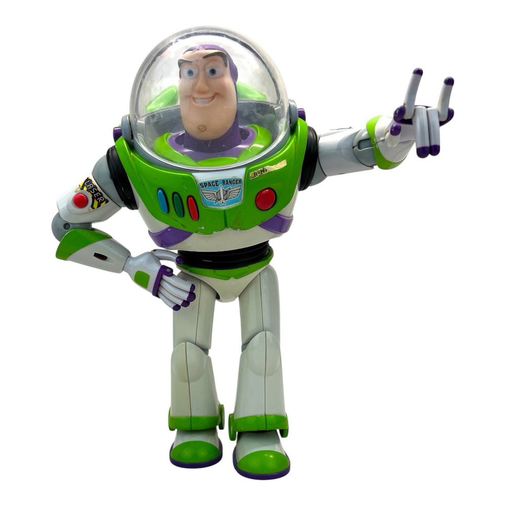 Disney Pixar Toy Story Thinkway Buzz Lightyear Ultimate Talking Figure Untested