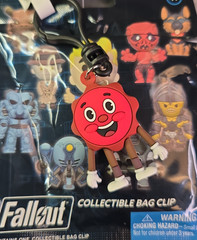 Monogram FALLOUT series 1 figural 3D Bag clip CHASE EXCLUSIVE B Target Bethesda