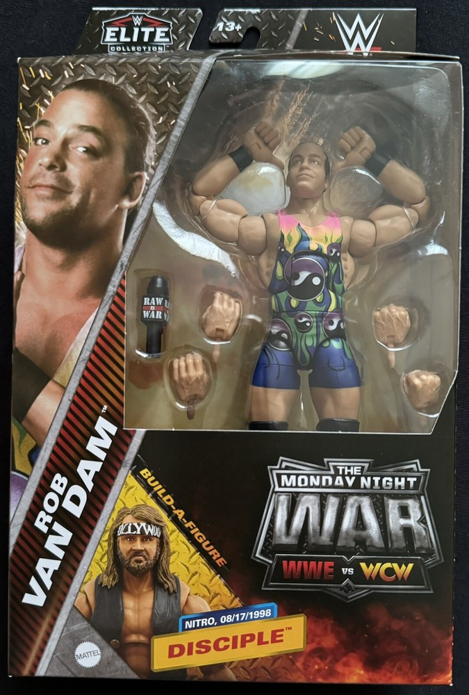 WWE Elite Monday Night War Rob Van Dam Walmart Exclusive