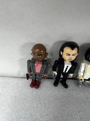 2004 NECA Figure LOT Pulp Fiction The Cast JULES Vincent THE GIMP Mia BUTCH Zed
