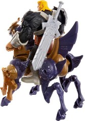 The Masters of the Universe He-Man & Stridor Steed, Savage Eternia Collectible S