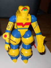 Vintage Hasbro 1986 INHUMANOIDS Action Figure LIQUIDATOR 100% COMPLETE as is